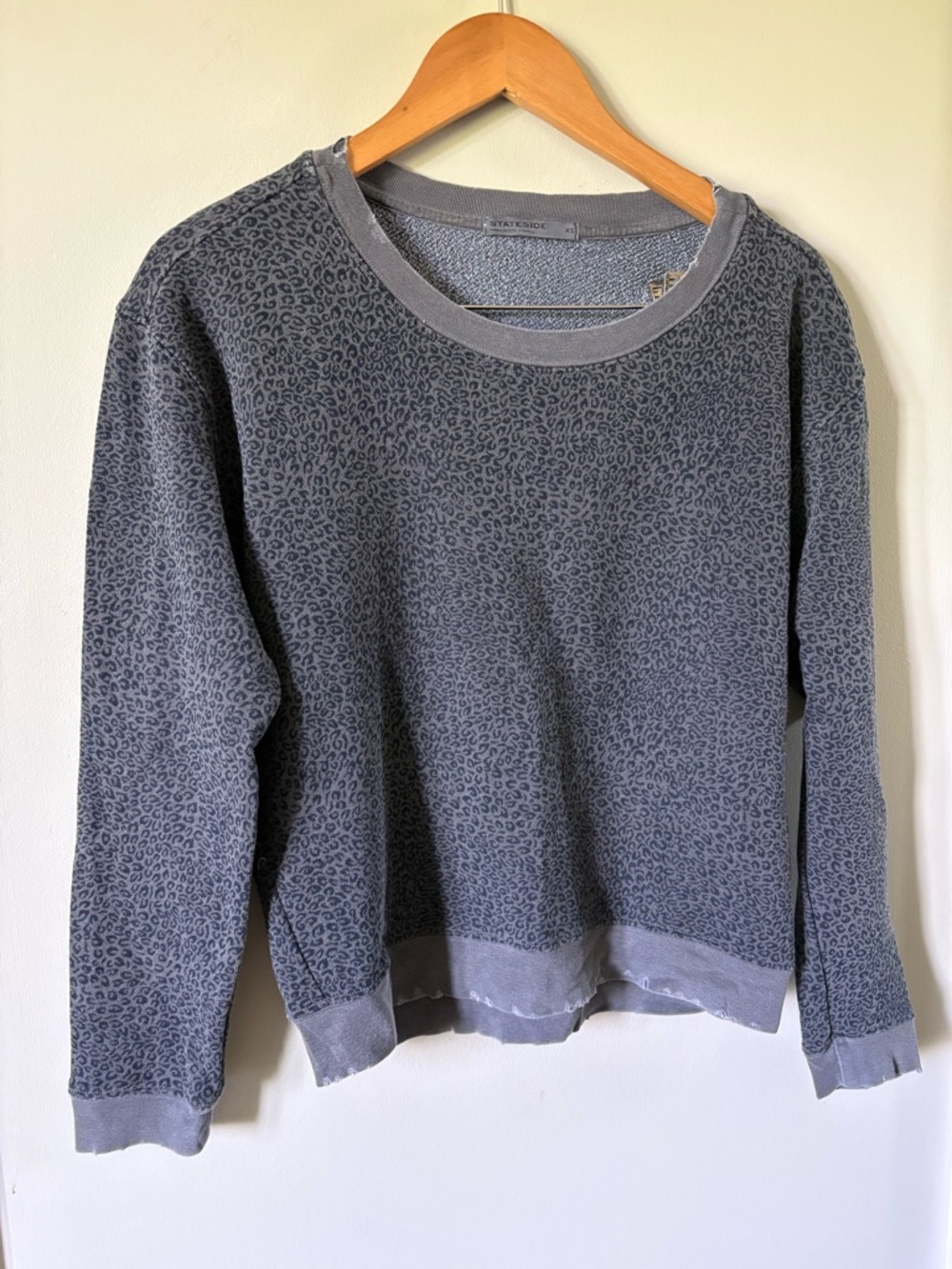 Women's Stateside Pullover Sweatshirt XS Cheetah